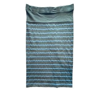 Monrow | Woman’s Ribbed Midi Skirt | Size X-Small